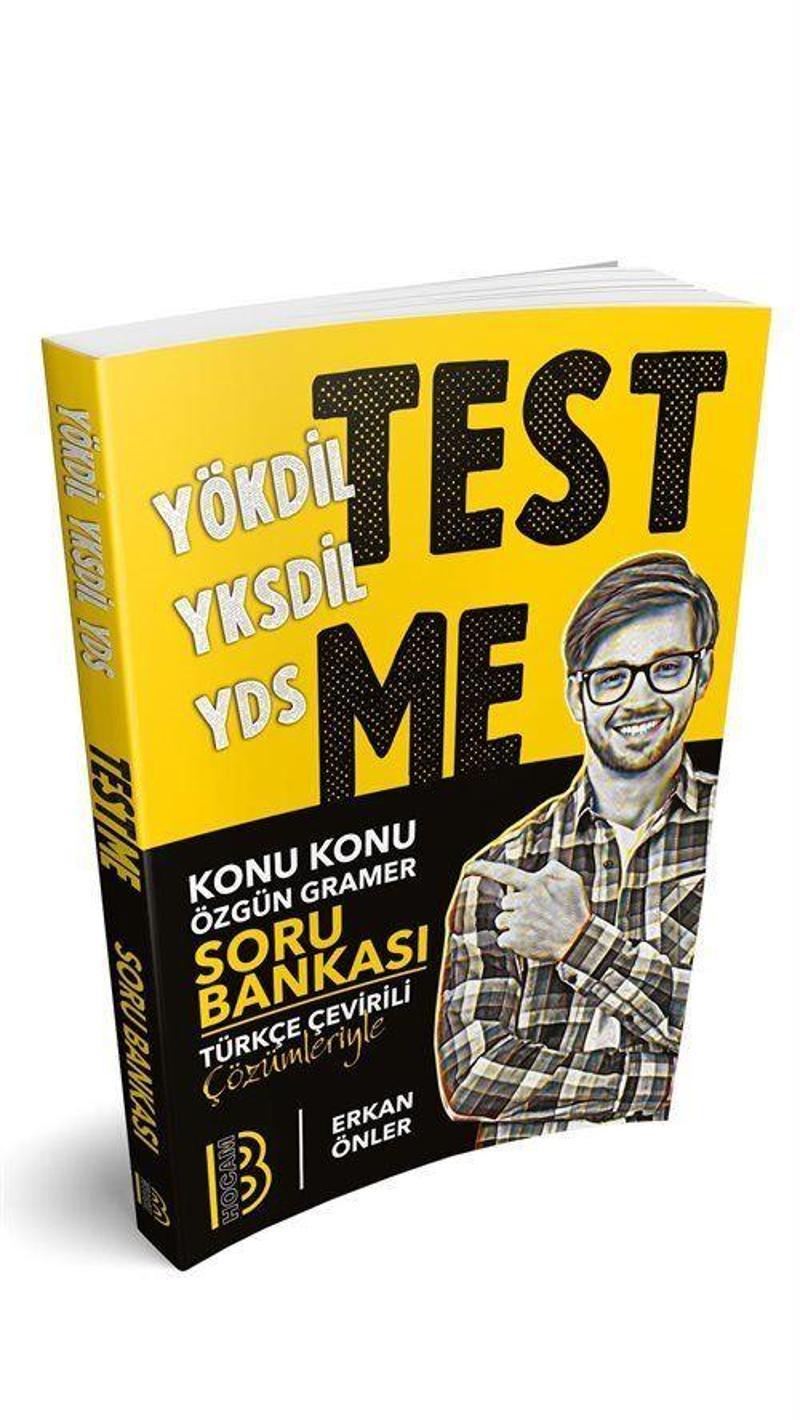 YÖKDİL YKSDİL YDS Gramer Test Me Soru Bankası