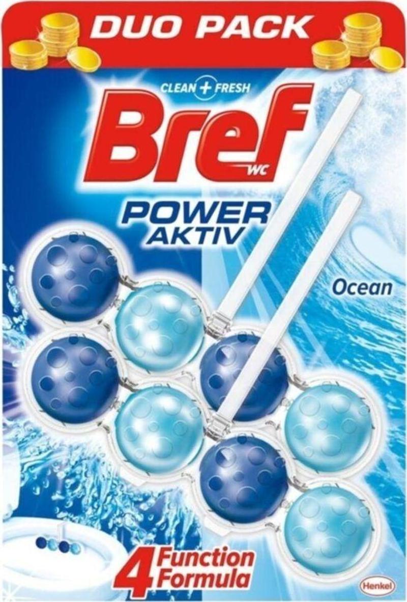 Henkel Bref Power Aktiv 2'li Okyanus Klozet Bloğu