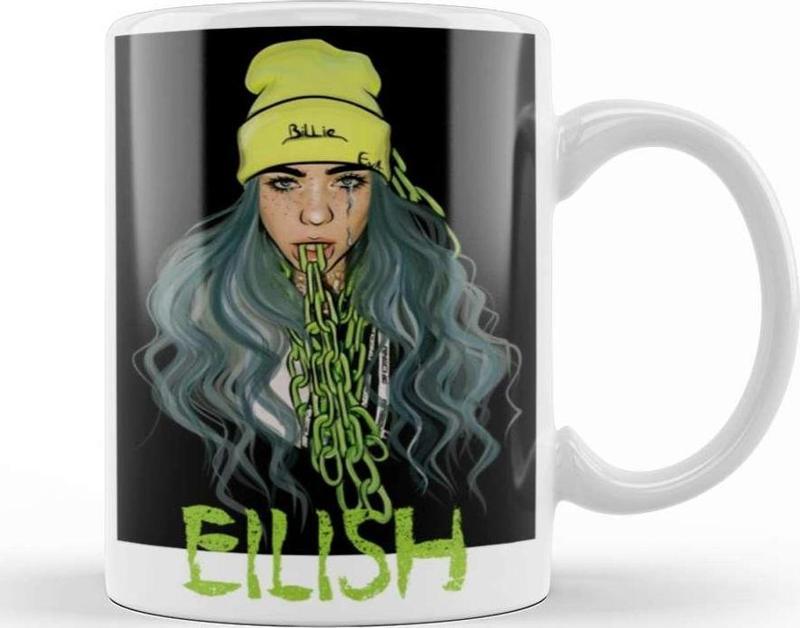 Billie Eilish Kupa Bardak Porselen