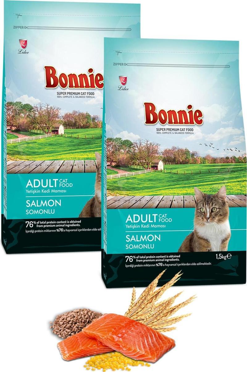 Somonlu Kedi Maması 1,5 Kg X 2