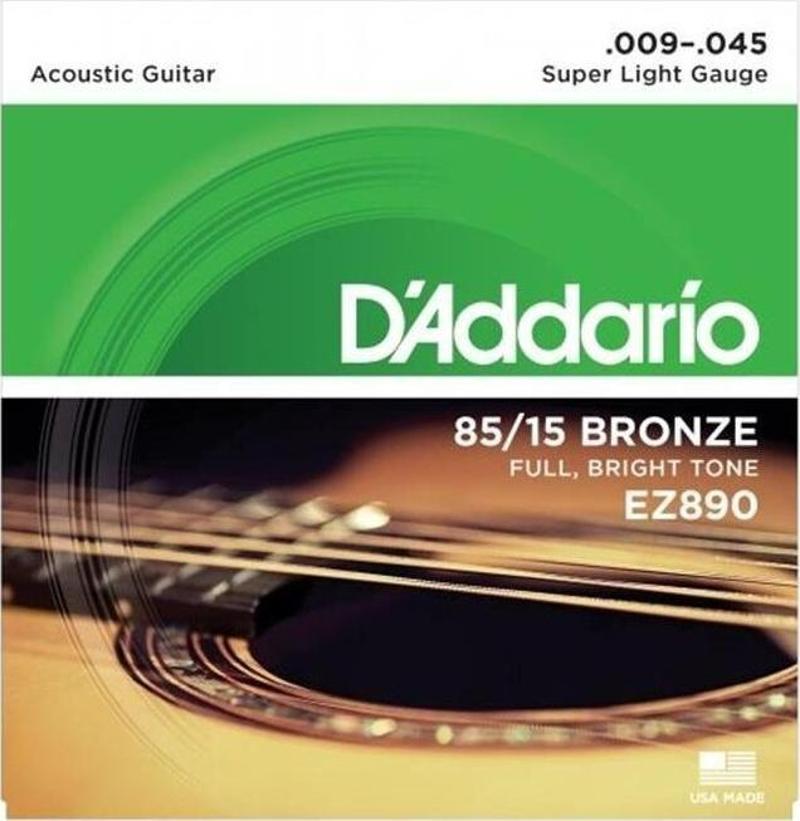 Daddarıo Ez890 Akustik Gitar Tel Seti