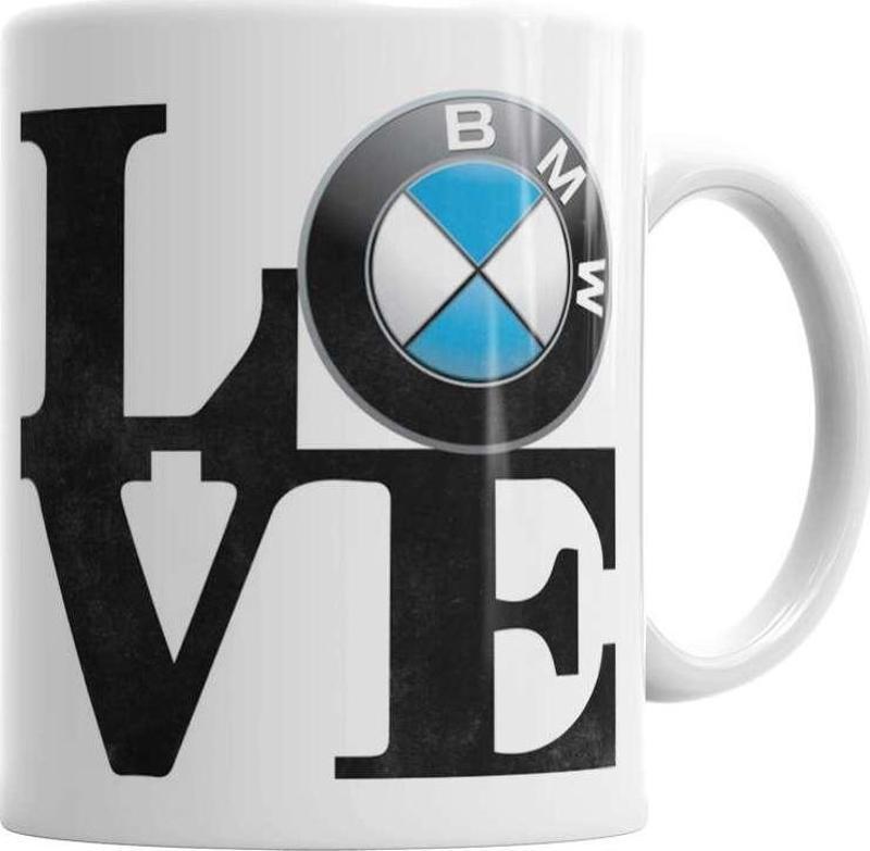 Love Bmw Aşk Bmw Kupa Bardak Porselen