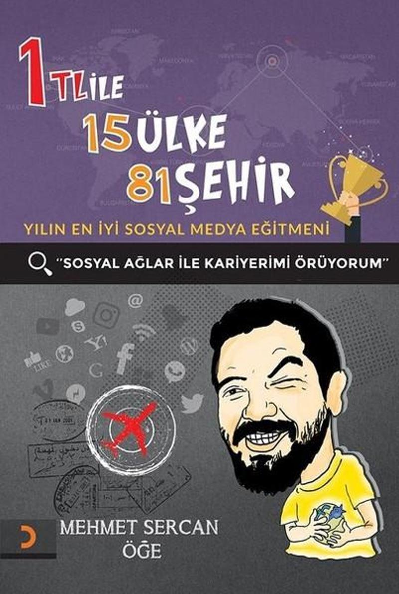 Cinius Yayinevi 1 TL ile 15 Ülke 81 Şehir - Mehmet Sercan Öğe