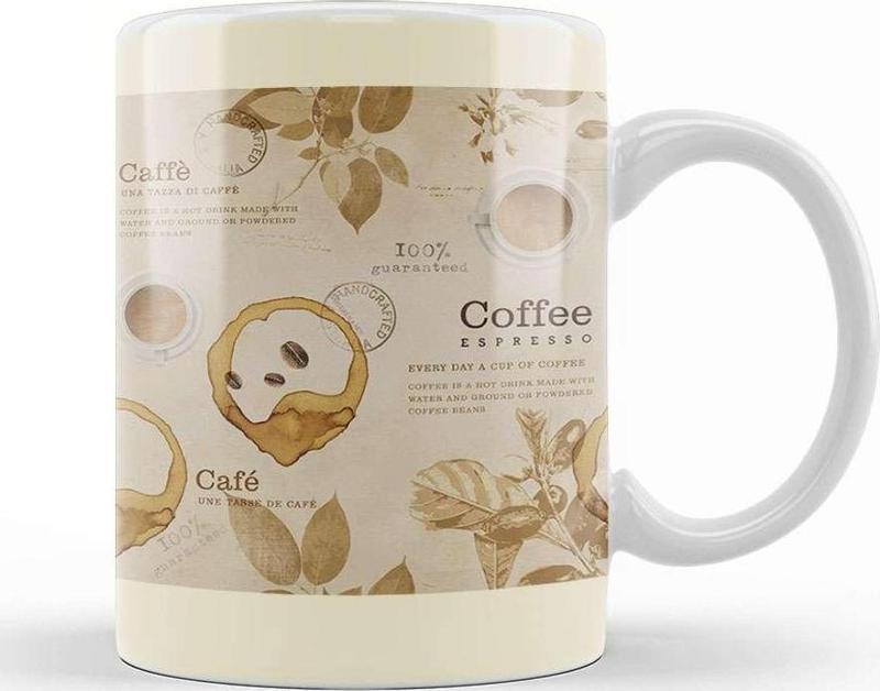 Coffee Espresso Kupa Bardak Porselen