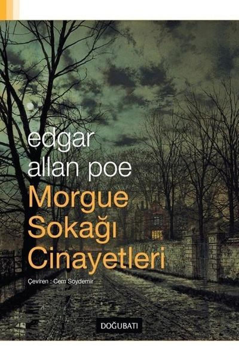Doğu Batı Yayınları Morgue Sokağı Cinayetleri - Edgar Allan Poe