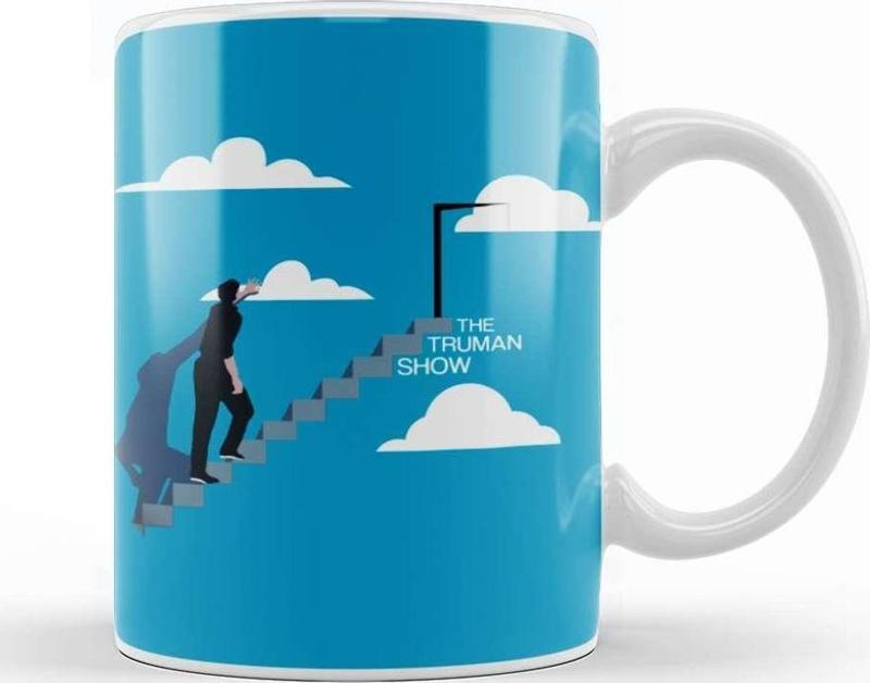 Truman Show Stairs Kupa Bardak Porselen