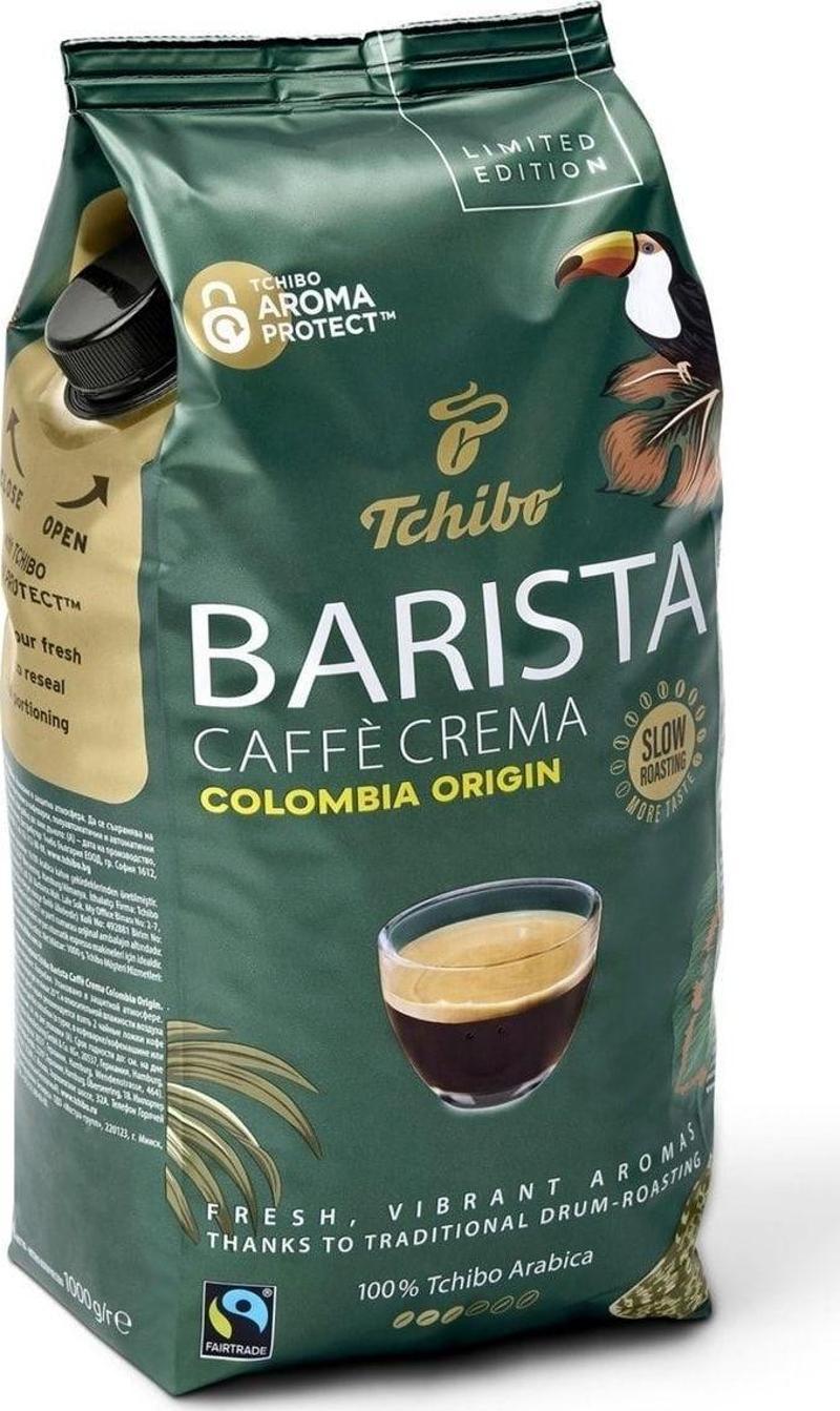 Barista Caffe Crema Colombia Origin Çekirdek Kahve 1kg