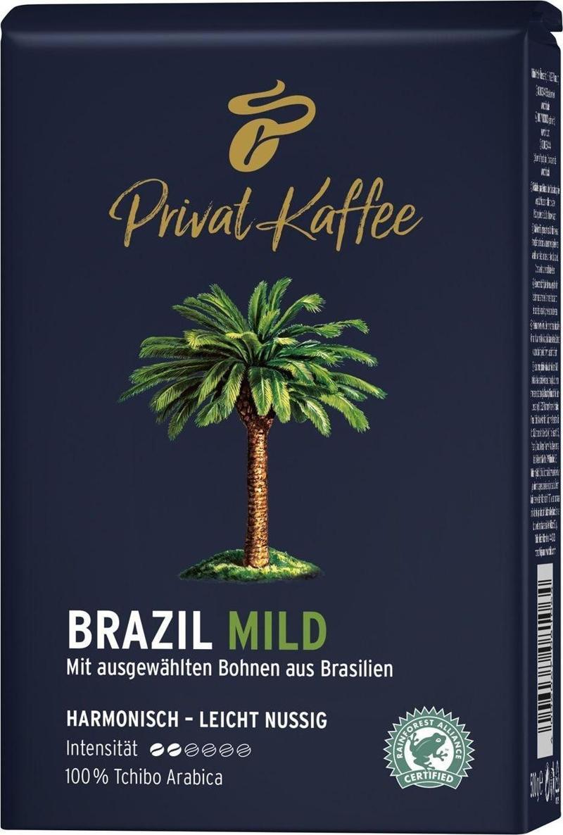 Privat Kaffee Brazil Mild Çekirdek Kahve 500 g