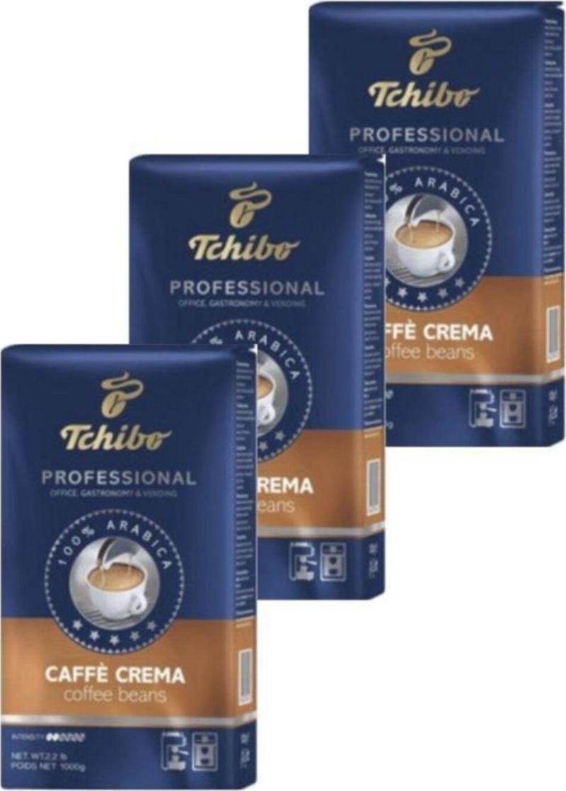 Profesional Cafe Crema Çekirdek 1 kg X3