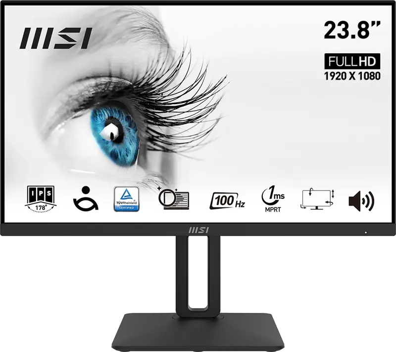 Pro Mp242Ap 23.8 1920X1080 100Hz 1Ms Hdmı Vga Dp Ips Pivot Monitör