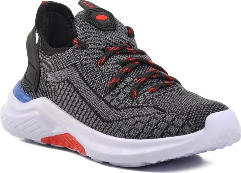 1428-F Siyah-Füme-Saks Çocuk Spor Ayakkabı