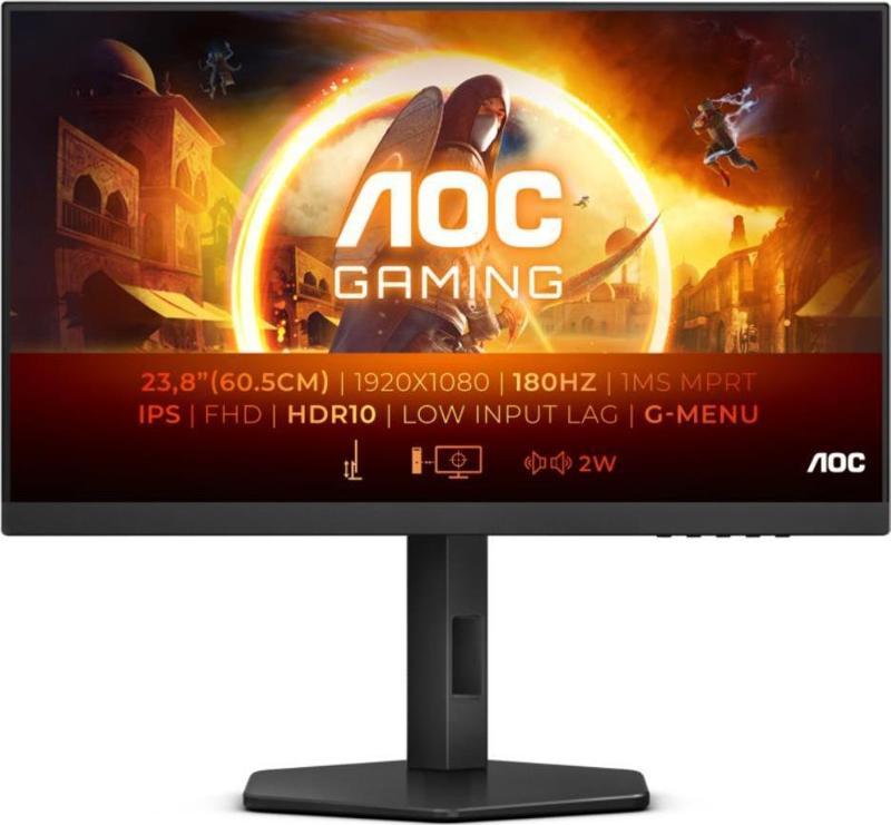 23.8" 24G4X 0.5ms 180HZ FAST IPS HDMI DP Adaptive-Sync G-Sync Gaming Monitör