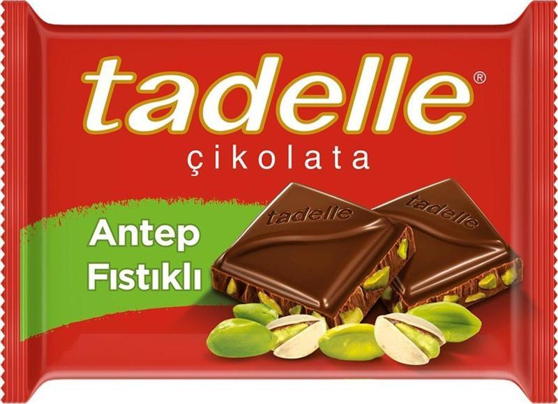 Antep Fıstıklı Sütlü Tablet Çikolata 60 gr X 6 Adet