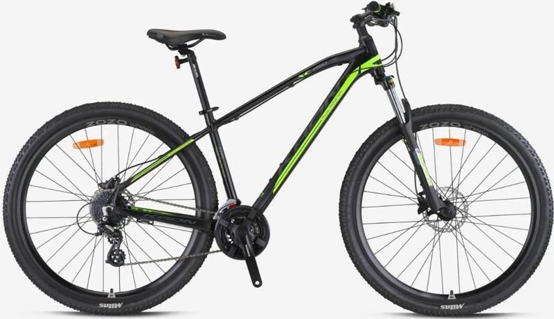 XC 150 HD 27.5" Jant 17' Kadro 24 Vites Dağ Bisikleti Mat Siyah Neon Sarı Füme