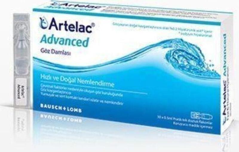 Artelac Advanced Göz Damlası 0,5 Ml X 30 Adet