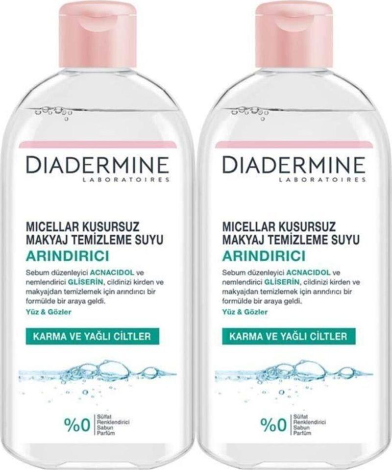 Arındırıcı Micellar Kusursuz Makyaj Temizleme Suyu 400 ml X 2