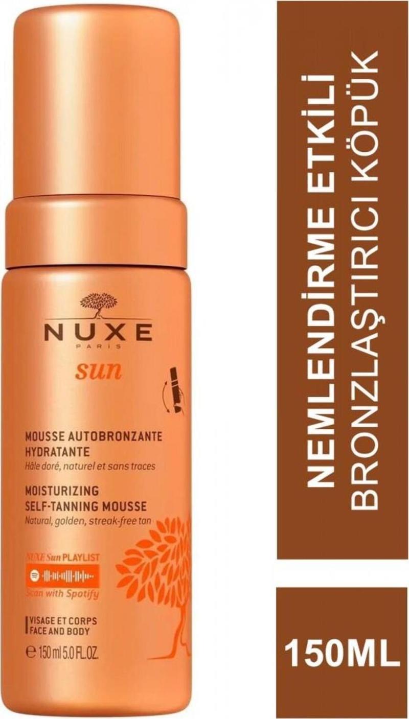 Sun Moisturizing Self-Tanning Mousse ( Nemlendirme Etkili Bronzlaştırıcı Köpük ) 150 ml