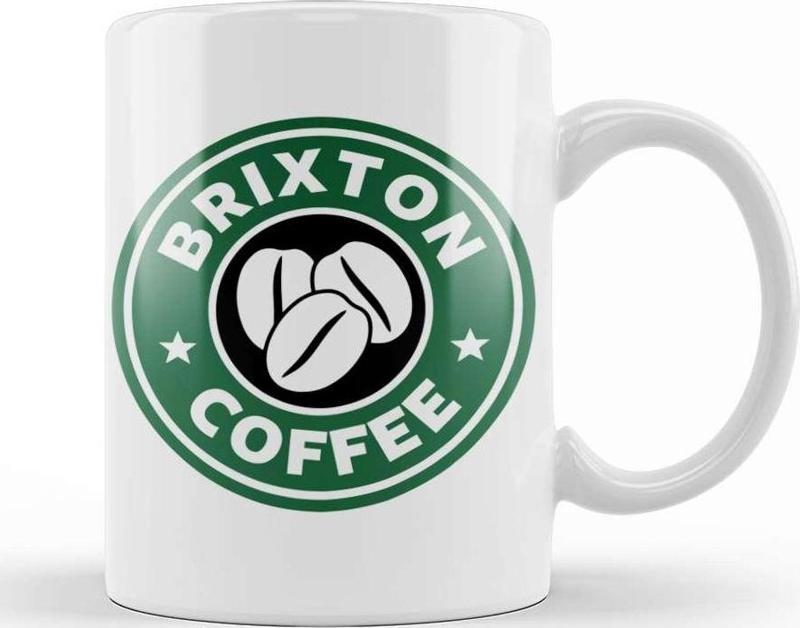 Brixton Coffee Starbucks Kupa Bardak Porselen