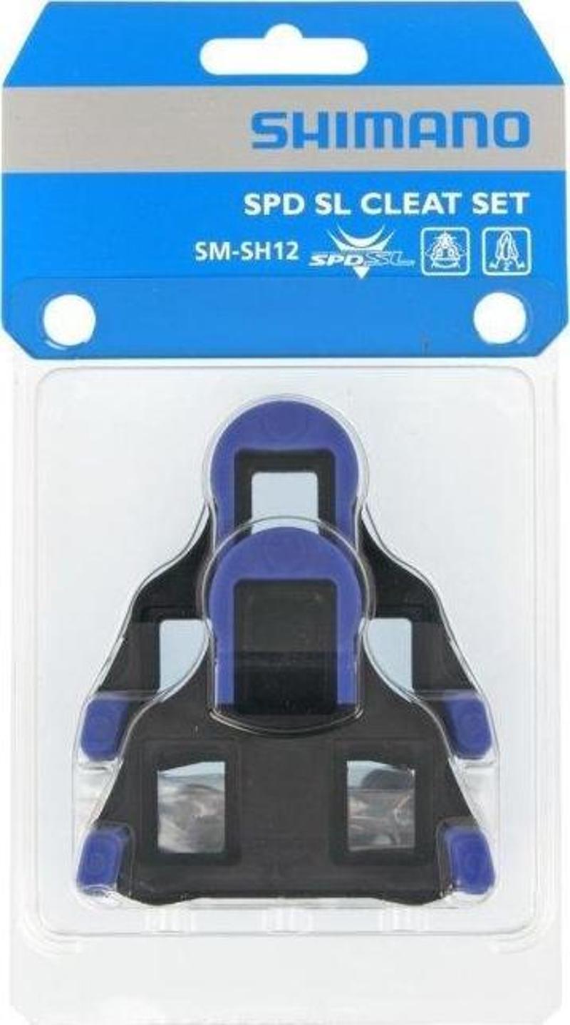 SM-SH12 Spd SL Cleat Set Mavi 2 Derece Yol Pedal Kali