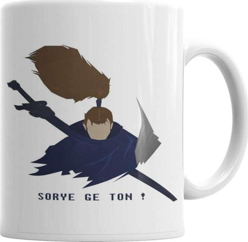 Yasuo Sorye Ge Ton Lol Kupa Bardak Porselen