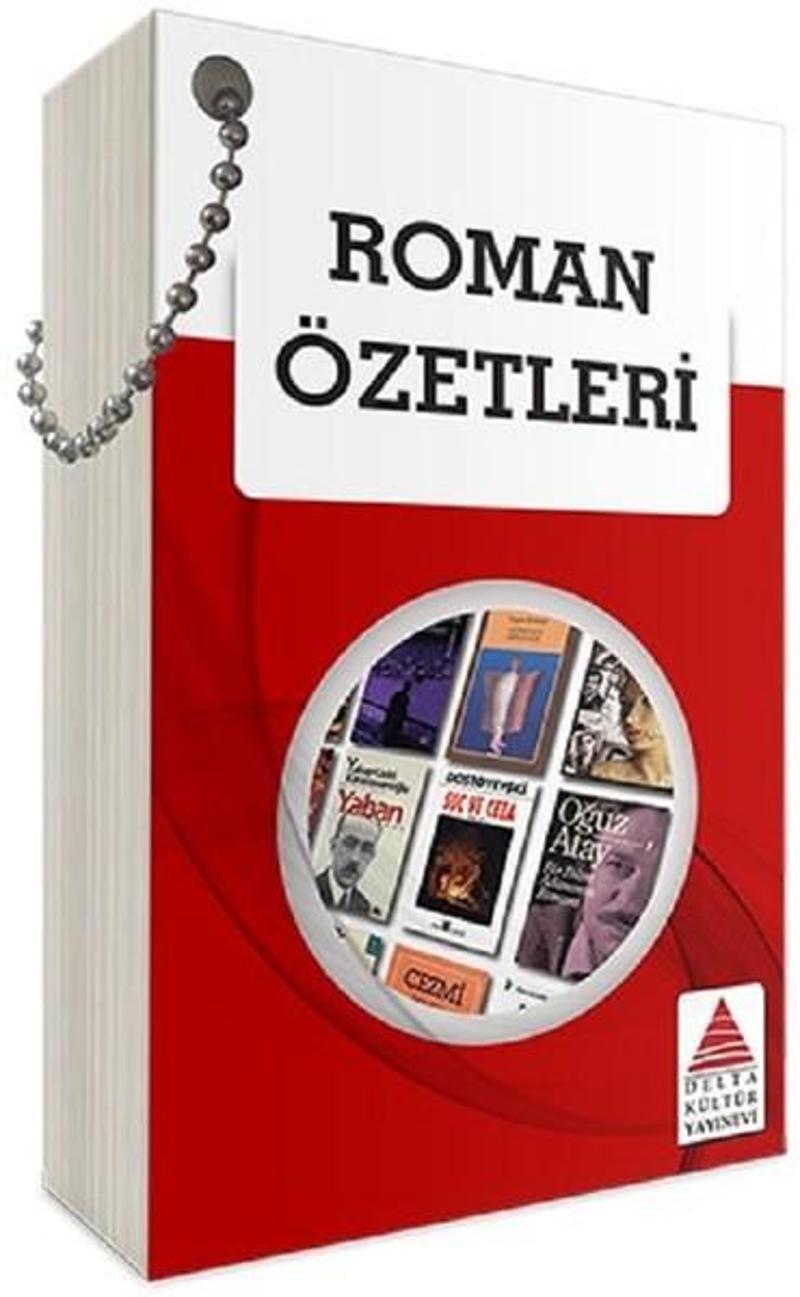 Delta Kültür-Eğitim Roman Özetleri Kartları - Tufan Şahin