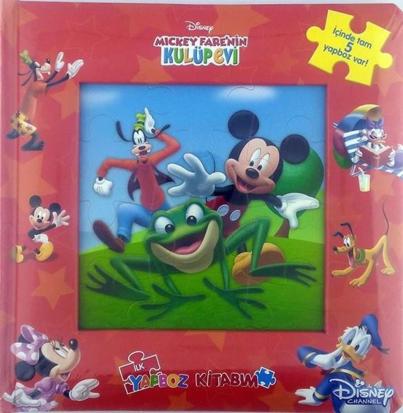 Doğan ve Egmont Yayıncılık Disney Mickey Mouse-İlk Yapboz Kitabım - Kolektif