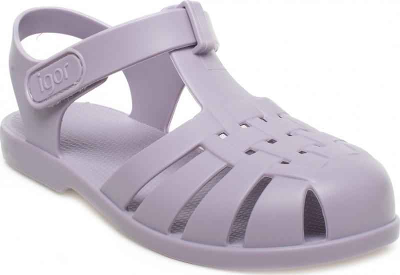 S10288K Clasica Velcro Mor Çocuk Sandalet