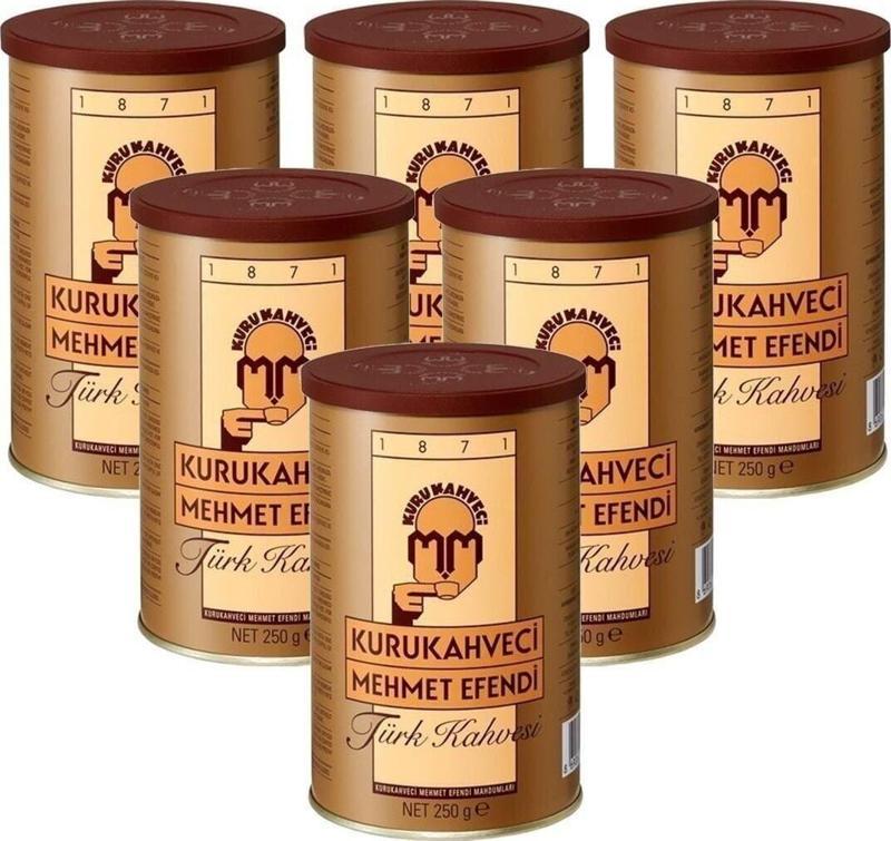 Kuru Türk Kahvesi 250 gr x 6'lı Türk Kahvesi