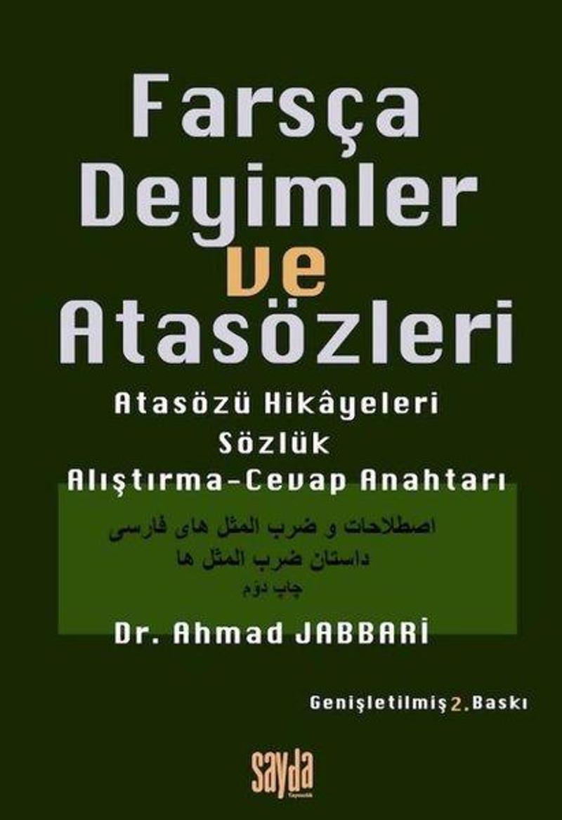 Farsça Deyimler ve Atasözleri - Atasözü Hikayeleri Sözlük Alıştırma - Cevap Anahtarı