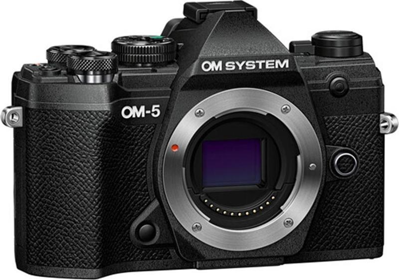 OM-5 Aynasız Fotoğraf Makinesi (Black)