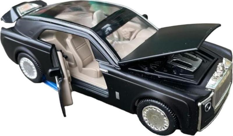 Minitro 1:36 Metal Çekbırak Sesli Işıklı Makam Aracı FY6268-12D
