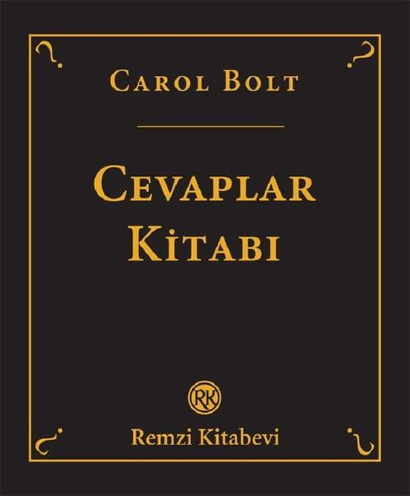 Remzi Kitabevi Cevaplar Kitabı - Carol Bolt