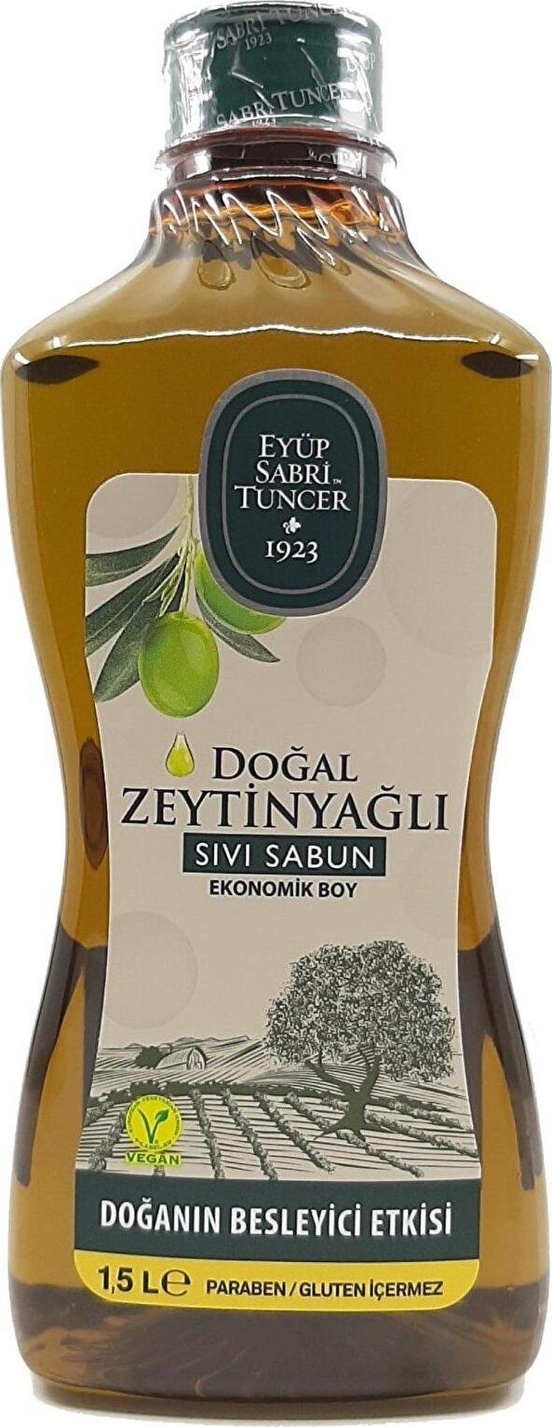 Doğal Zeytin Yağlı Sıvı Sabun 1,5 Litre