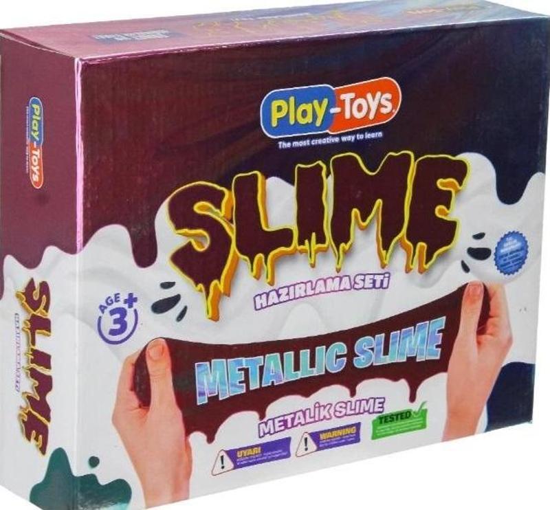 Playtoys Oyuncak Diy Slime Set Metalic 4263