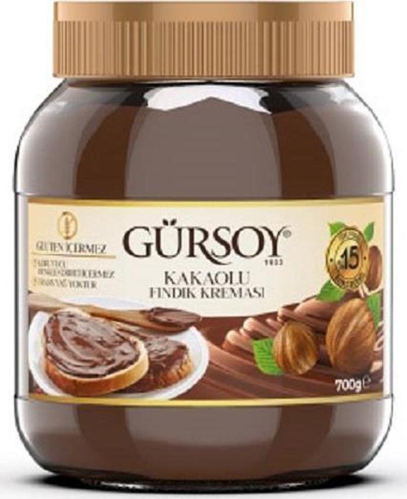 Kakaolu Fındık Kreması 700g Glutensiz