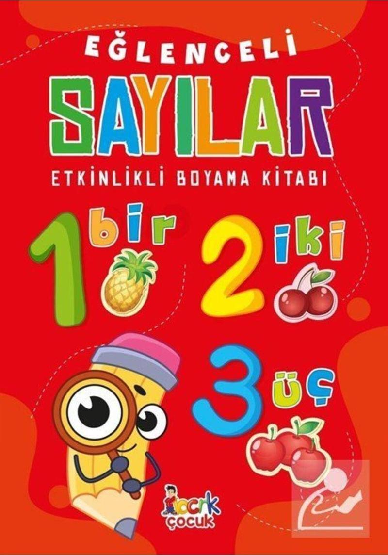 Eğlenceli Sayılar Etkinlikli Boyama Kitabı