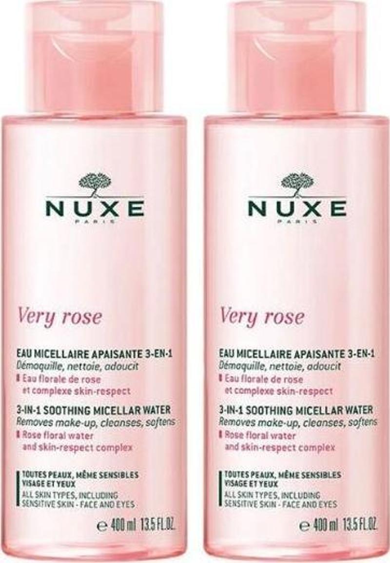 Very Rose Soothing Micellar Water 400 ml x2 Adet