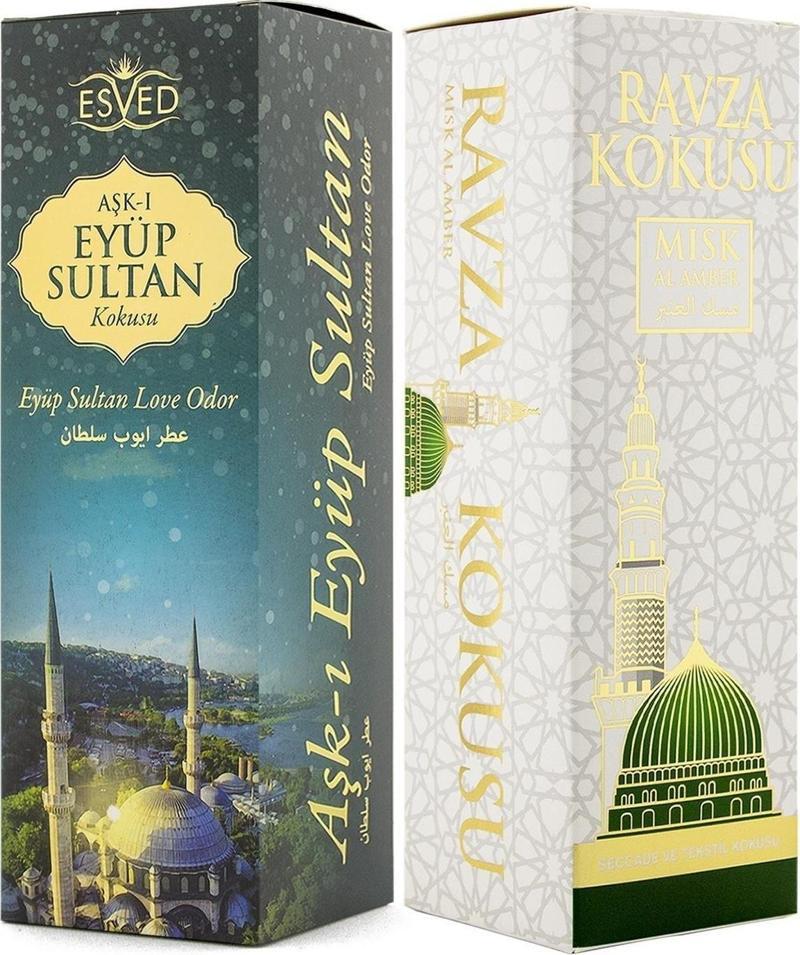 Medine Ravza Kokusu Ve Eyüp Sultan Kokusu Sprey 400 Ml.