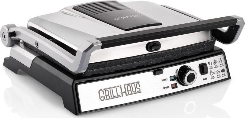 Grill Haus Inox 2000 W Granit Tost Makinesi