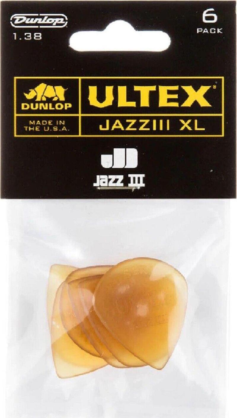 427PXL1.38 Ultex Jazz III Gitar Pena 6Adet Guitar Picks