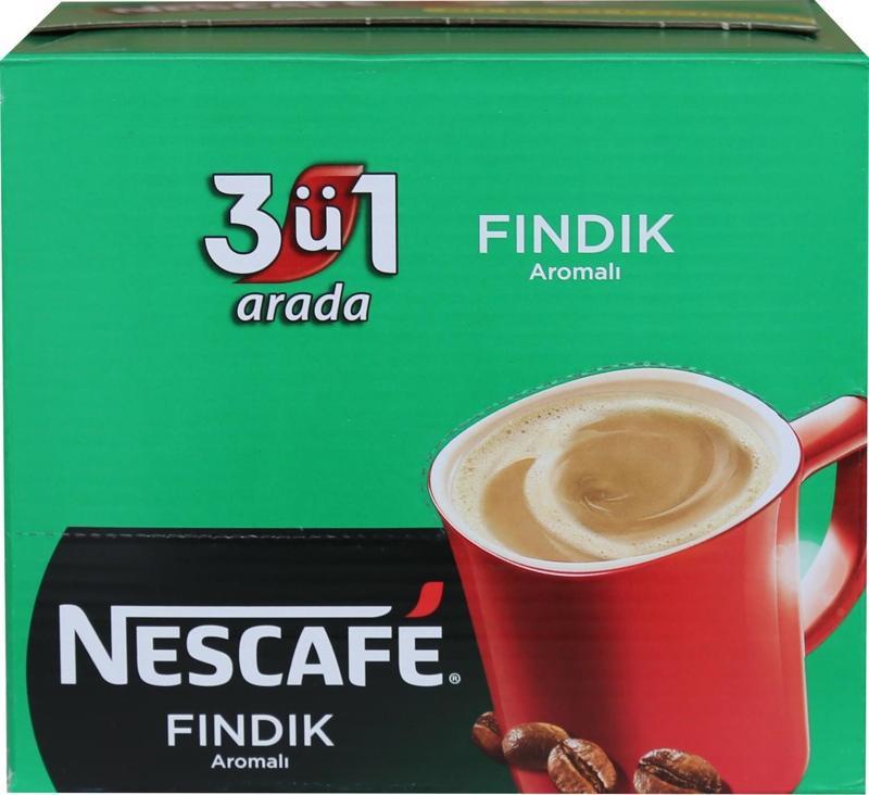 3Ü1 Arada Fındıklı Kahve 17G Leia Hazelnut 12515292 (48 Li Paket)