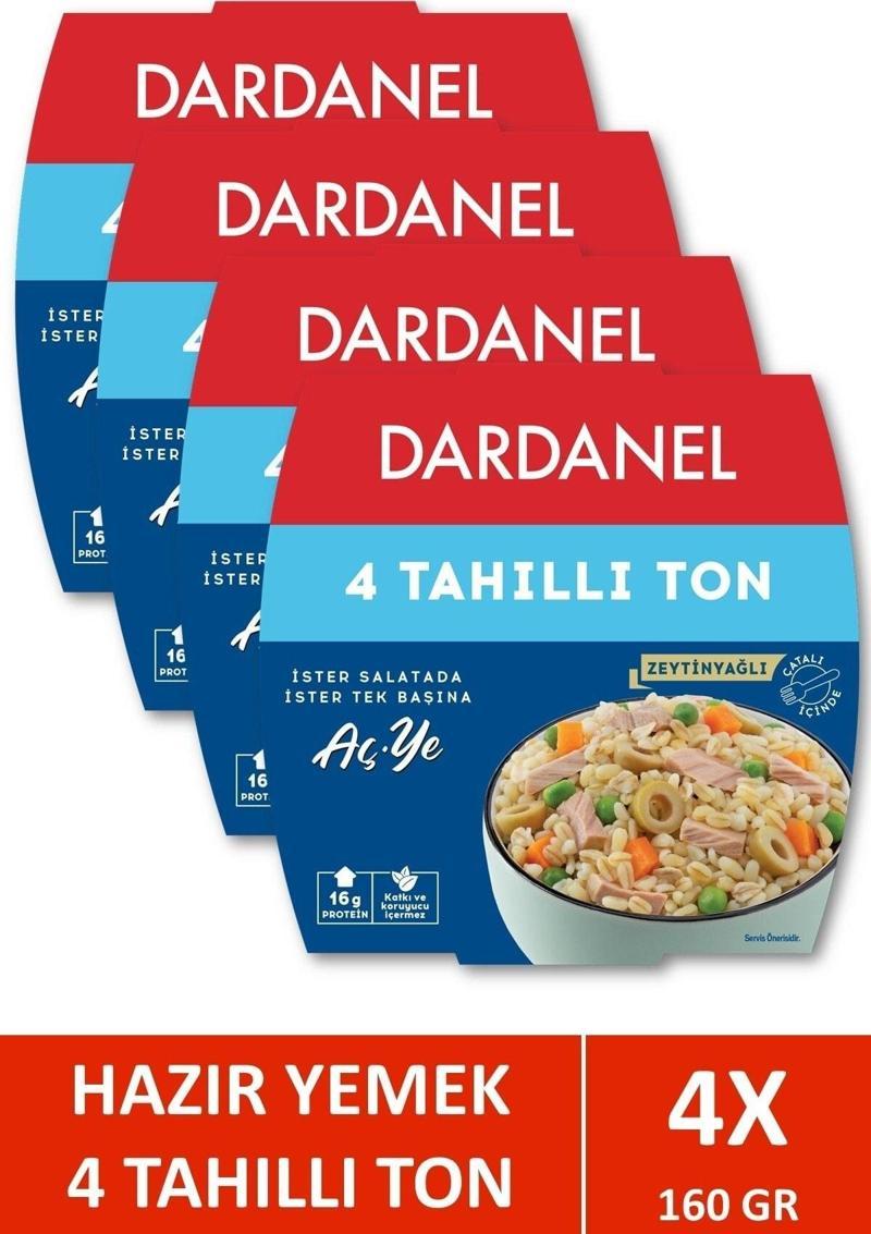 Aç Ye Dört Tahıllı Ton Balığı 160 Gr X 4 Adet