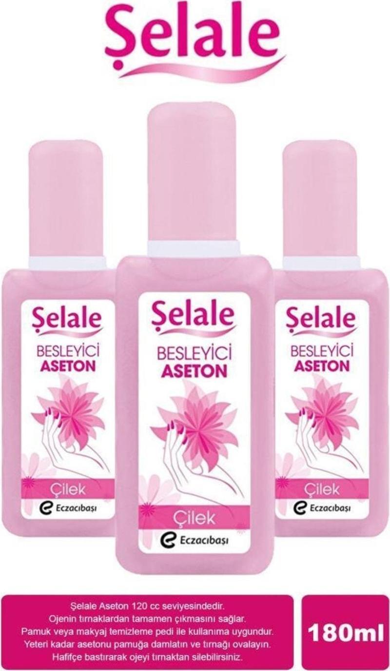 Besleyici Aseton 180 Ml X3