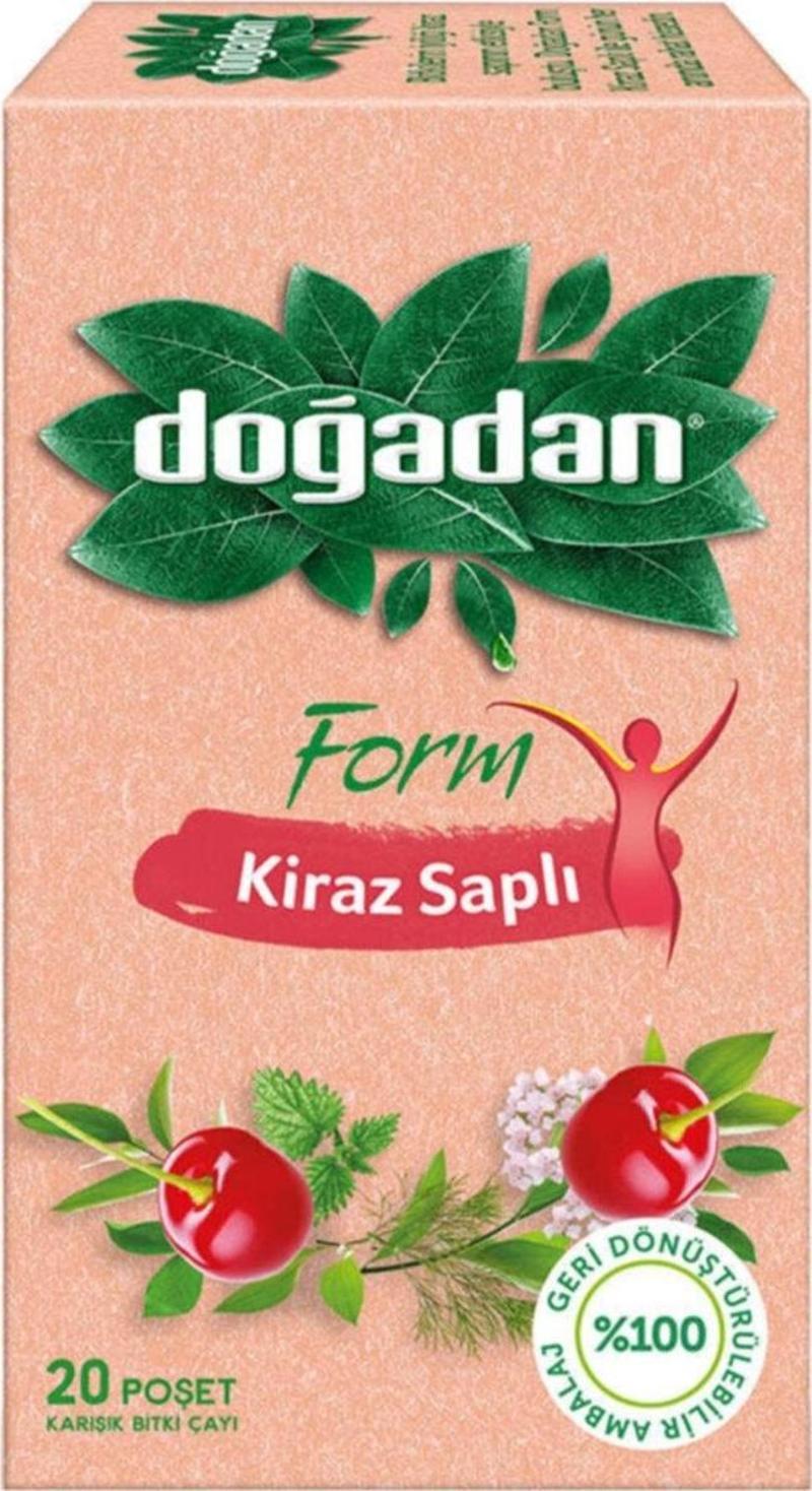 Form Kiraz Saplı Bitki Çayı 20'Li