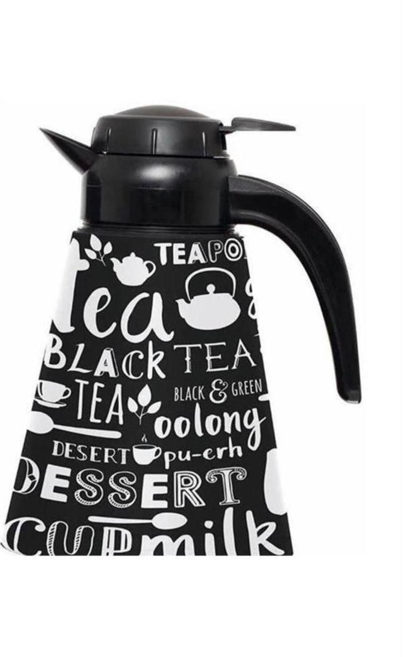 1,2 Lt Desenli Konik Termos-Yazılı Tea 161704-005
