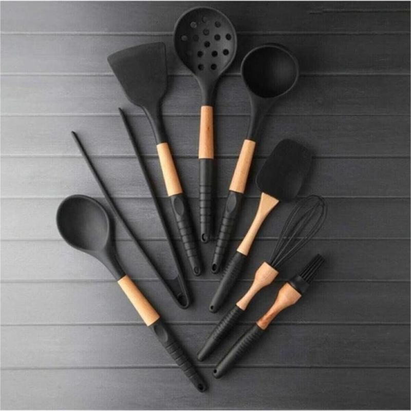 Maestro Black 8 Parça Silikon Set-13308