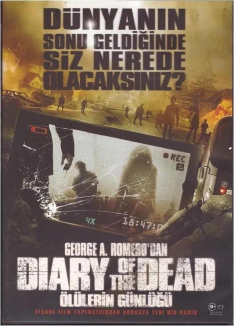 Diary Of The Dead ( Ölülerin Günlüğü ) DVD Ambalajında