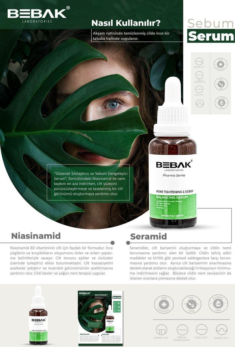 PHARMA SERİES SEBUM DENGELEYİCİ SERUM 30 ML