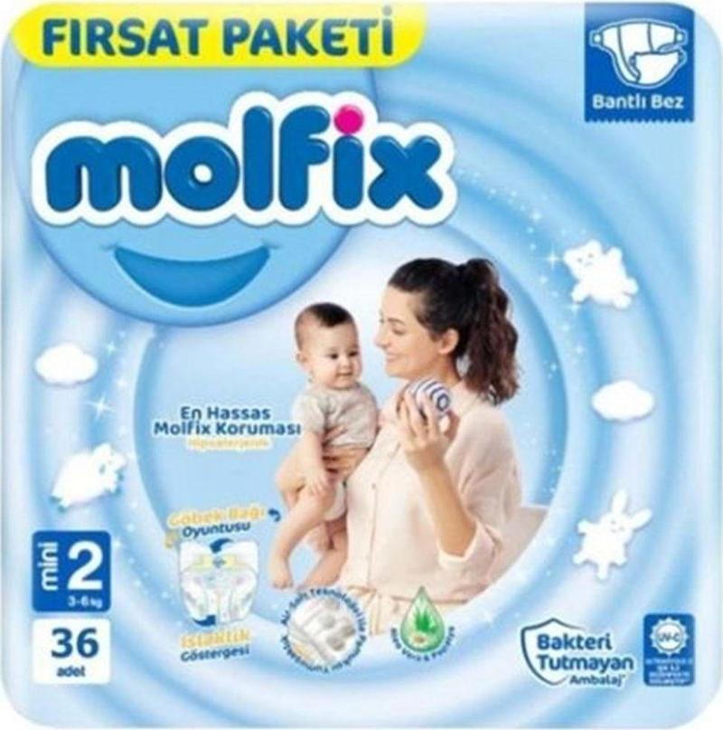 Bebek Bezi Jumbo 2 Mini 36'Lı