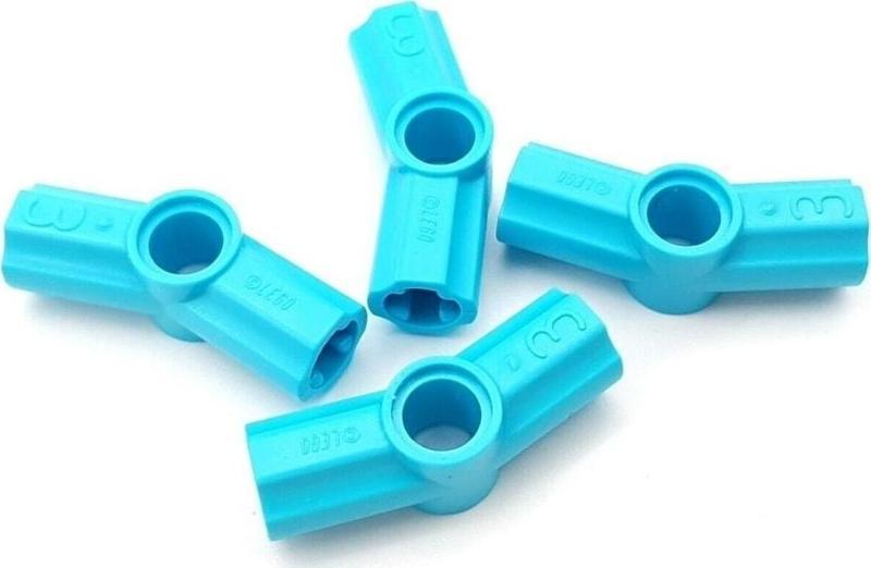 Orjinal Technic Axle Connector Angled #3 Bağlantı Parçası Medium Azure